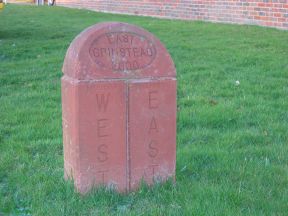 Greenwich Meridian Marker; England; West Sussex; East Grinstead